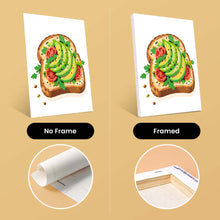 Load image into Gallery viewer, Mini Paint by Numbers Set 15x20cm (6 pieces) - Tasty Food Set