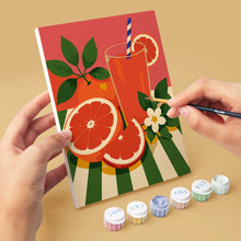 Load image into Gallery viewer, Mini Paint by Numbers Set 15x20cm (6 pieces) - Italian Table Collection