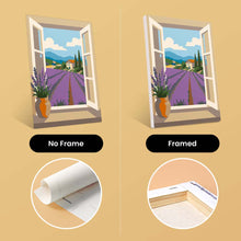 Load image into Gallery viewer, Mini Paint by Numbers Set 15x20cm (6 pieces) - Window Views
