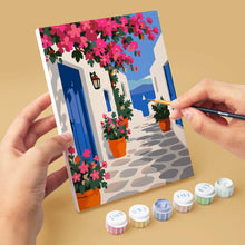 Load image into Gallery viewer, Mini Paint by Numbers Set 15x20cm (6 pieces) - Greek Charm