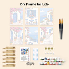 Load image into Gallery viewer, Mini Paint by Numbers Set 15x20cm (6 pieces) - Greek Charm