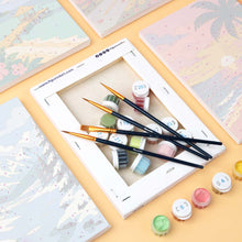 Load image into Gallery viewer, Mini Paint by Numbers Set 15x20cm (6 pieces) - Seasons Around the World