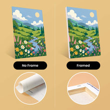 Load image into Gallery viewer, Mini Paint by Numbers Set 15x20cm (6 pieces) - Seasons Around the World