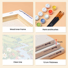 Load image into Gallery viewer, Mini Paint by Numbers Set 15x20cm (6 pieces) - Seasons Around the World