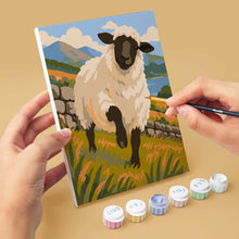 Load image into Gallery viewer, Mini Paint by Numbers Set 15x20cm (6 pieces) - Scottish Animals