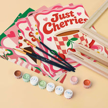 Load image into Gallery viewer, Mini Paint by Numbers Set 15x20cm (6 pieces) - Cherry Sweet Life