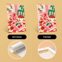 Load image into Gallery viewer, Mini Paint by Numbers Set 15x20cm (6 pieces) - Cherry Sweet Life