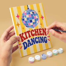 Load image into Gallery viewer, Mini Paint by Numbers Set 15x20cm (6 pieces) - Retro Kitchen and Café