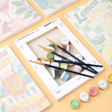 Load image into Gallery viewer, Mini Paint by Numbers Set 15x20cm (6 pieces) - Summer Sips