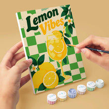 Load image into Gallery viewer, Mini Paint by Numbers Set 15x20cm (6 pieces) - Summer Sips