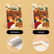 Load image into Gallery viewer, Mini Paint by Numbers Set 15x20cm (6 pieces) - Cozy Thanksgiving