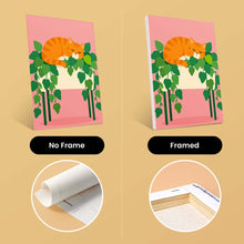 Load image into Gallery viewer, Mini Paint by Numbers Set 15x20cm (6 pieces) - Cats and Houseplants