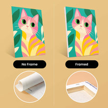 Load image into Gallery viewer, Mini Paint by Numbers Set 15x20cm (6 pieces) - Colorful Cats