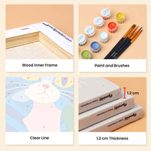 Load image into Gallery viewer, Mini Paint by Numbers Set 15x20cm (6 pieces) - Colorful Cats