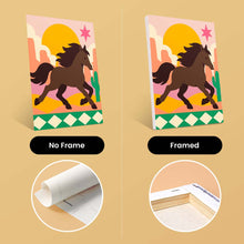 Load image into Gallery viewer, Mini Paint by Numbers Set 15x20cm (6 pieces) - Desert Run