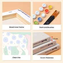 Load image into Gallery viewer, Mini Paint by Numbers Set 15x20cm (6 pieces) - Desert Run