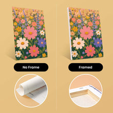 Load image into Gallery viewer, Mini Paint by Numbers Set 15x20cm (6 pieces) - Dreamy Wildflower Meadow