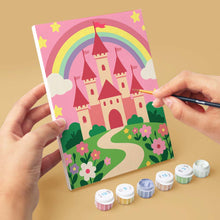 Load image into Gallery viewer, Mini Paint by Numbers Set 15x20cm (6 pieces) - Fairytale Cottage