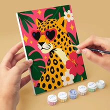 Load image into Gallery viewer, Mini Paint by Numbers Set 15x20cm (6 pieces) - Good Vibes