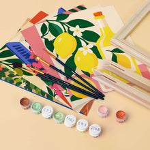 Load image into Gallery viewer, Mini Paint by Numbers Set 15x20cm (6 pieces) - La Dolce Vita