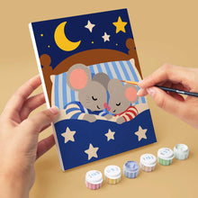 Load image into Gallery viewer, Mini Paint by Numbers Set 15x20cm (6 pieces) - Little Mouse Stories