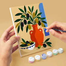 Load image into Gallery viewer, Mini Paint by Numbers Set 15x20cm (6 pieces) - Mediterranean Summer