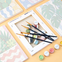 Load image into Gallery viewer, Mini Paint by Numbers Set 15x20cm (6 pieces) - Potted Plants