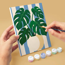 Load image into Gallery viewer, Mini Paint by Numbers Set 15x20cm (6 pieces) - Potted Plants
