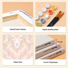 Load image into Gallery viewer, Mini Paint by Numbers Set 15x20cm (6 pieces) - Retro Zodiac 1