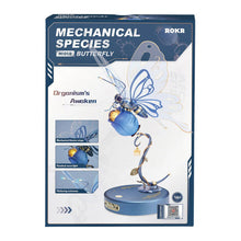 Load image into Gallery viewer, 3D Puzzle - Butterfly and Blue Rose