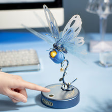 Load image into Gallery viewer, 3D Puzzle - Butterfly and Blue Rose