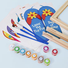 Load image into Gallery viewer, Mini Paint by numbers 15x20cm (6 pieces) - Flip-Flop Summer Signs