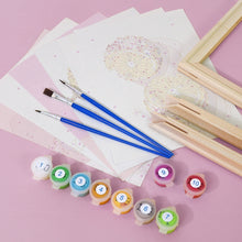 Load image into Gallery viewer, Mini Paint by numbers 15x20cm (6 pieces) - Disco Fruits