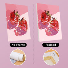 Load image into Gallery viewer, Mini Paint by numbers 15x20cm (6 pieces) - Disco Fruits