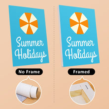 Load image into Gallery viewer, Mini Paint by numbers 15x20cm (6 pieces) - Summer Holiday Posters