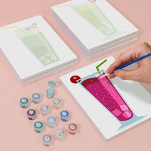 Load image into Gallery viewer, Mini Paint by numbers 15x20cm (6 pieces) - Sparkling Fruit Drinks