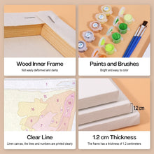Load image into Gallery viewer, Mini Paint by numbers 15x20cm (6 pieces) - Colorful Cocktails