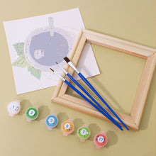 Load image into Gallery viewer, Mini Paint by numbers 15x15cm (6 pieces) - Color Pop Refreshers
