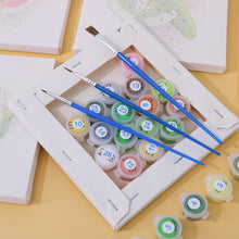 Load image into Gallery viewer, Mini Paint by numbers 15x15cm (6 pieces) - Color Pop Refreshers