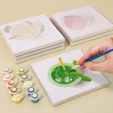 Load image into Gallery viewer, Mini Paint by numbers 15x15cm (6 pieces) - Color Pop Refreshers
