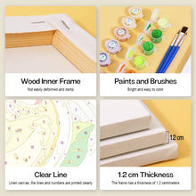 Load image into Gallery viewer, Mini Paint by numbers 15x15cm (6 pieces) - Color Pop Refreshers