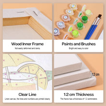 Load image into Gallery viewer, Mini Paint by numbers 15x20cm (6 pieces) - Classic Cocktails