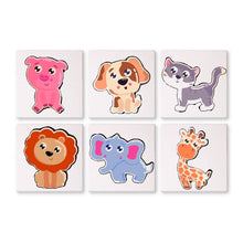 Load image into Gallery viewer, Paint by Numbers – 6 Canvas Set | Cute Animals Figured&#39;Art