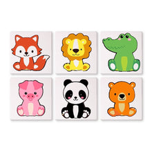 Load image into Gallery viewer, Paint by Numbers – 6 Canvas Set | Cute Animal Characters Figured&#39;Art