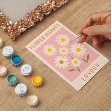 Load image into Gallery viewer, Mini Paint by number with frame - Flower market - London