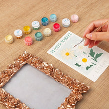 Load image into Gallery viewer, Mini Paint by number with frame - Flower market - Lisbon