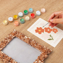 Load image into Gallery viewer, Mini Paint by number with frame - Flower market - Honolulu