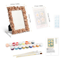 Load image into Gallery viewer, Mini Paint by number with frame - Flower market - Tokyo