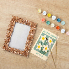 Load image into Gallery viewer, Mini Paint by number with frame - Flower market - Tokyo