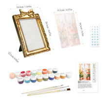 Load image into Gallery viewer, Mini Paint by number with frame - Spring Window
